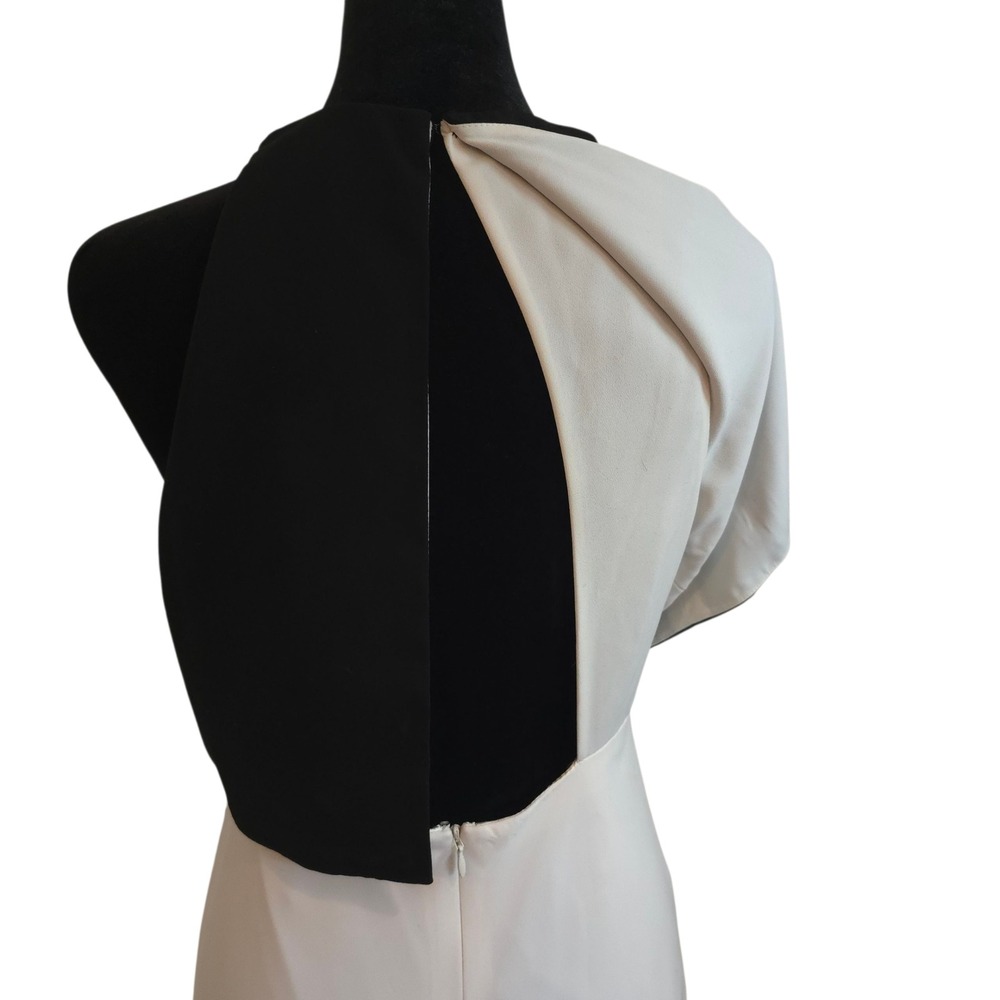 🖤Jill Stuart Black Halter Top Ivory Maxi Dress - Picture 7 of 16